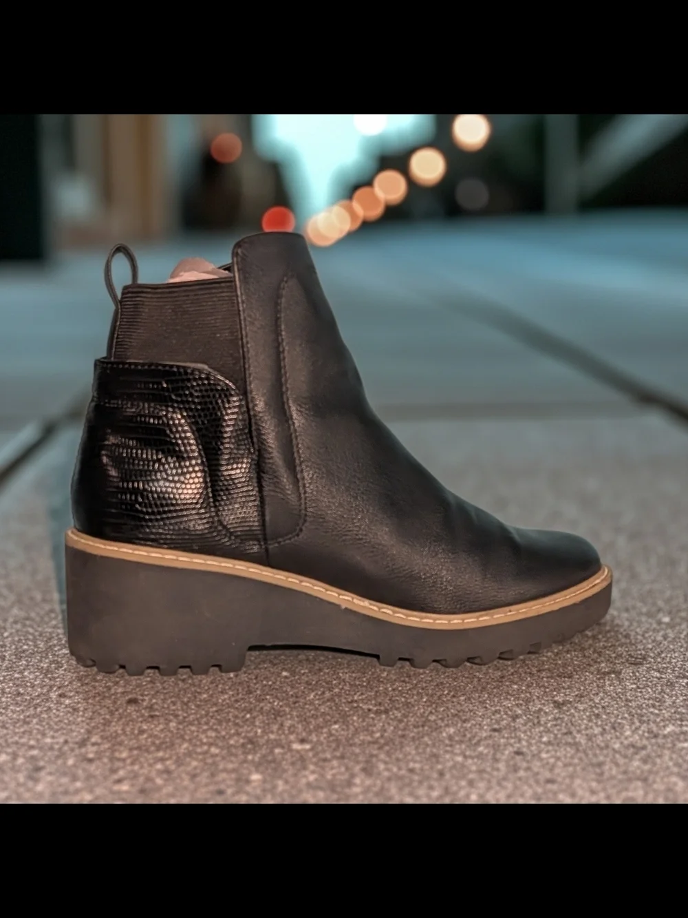 DV by Dolce Vita Rango Chelsea ankle boots Exotic Size 8